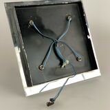 Applique murale cosaque chrome 60s 70s