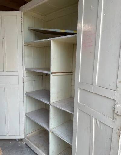 Vintage Parisian Wardrobe - Cream Patina "In its original condition"