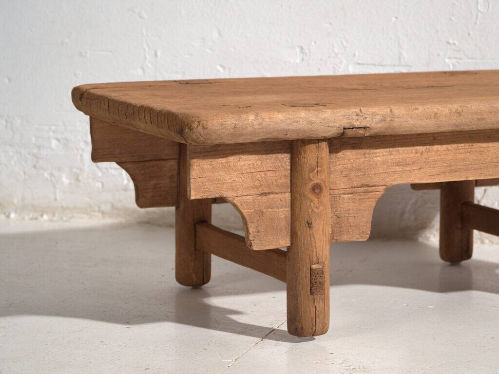 Antique pine coffee table – China, circa 1930