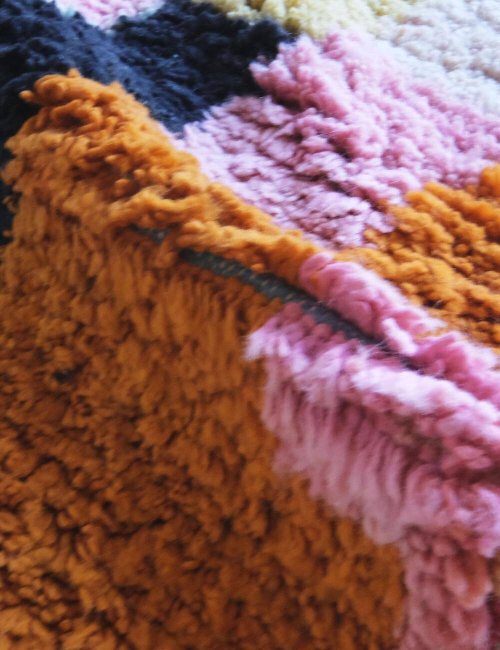 Colourful Berber Rug - 287 x 246 cm