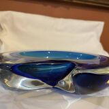 Coupe en cristal coloré