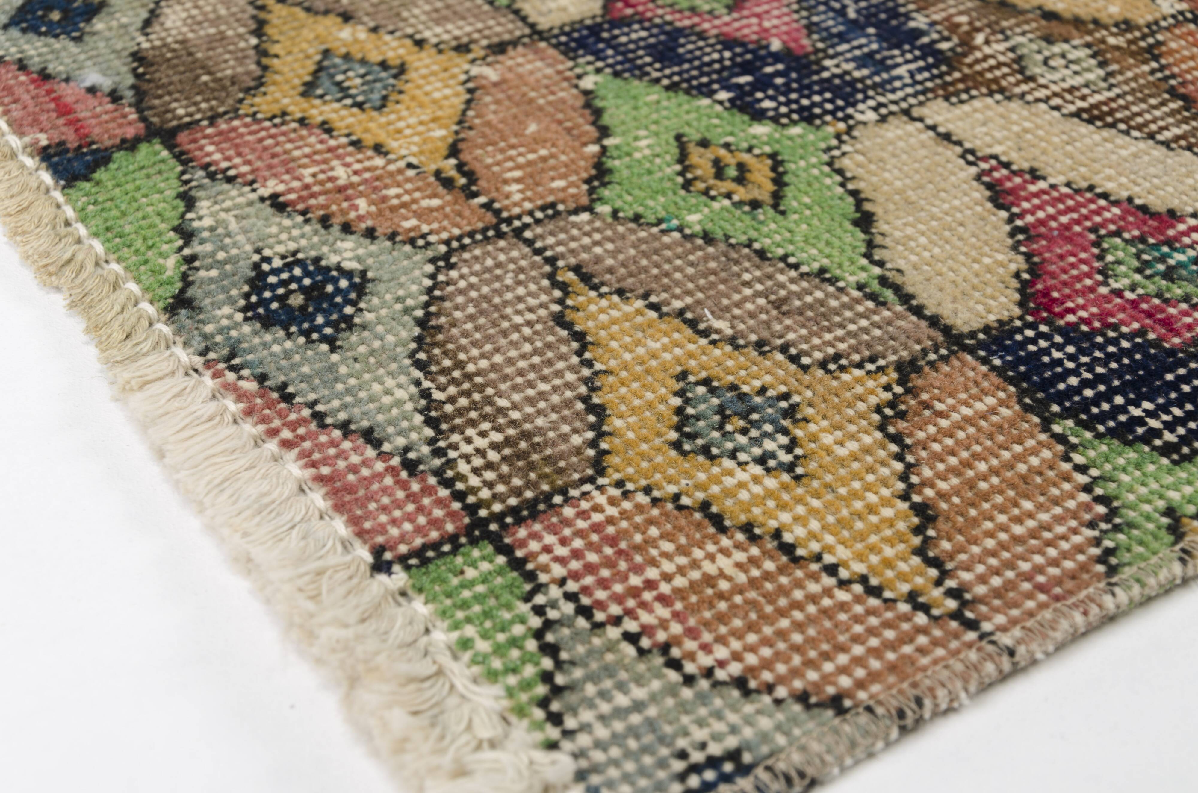 Geometric Anatolian Turkish WOOL rUG  sku1088