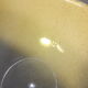 Sandstone salad bowl 23,5cm diameter vintage flat hollow