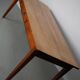 Table à manger rustique française vintage en cerisier du XXe siècle