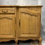 Oak buffet with marquetry