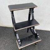 3-step library stepladder