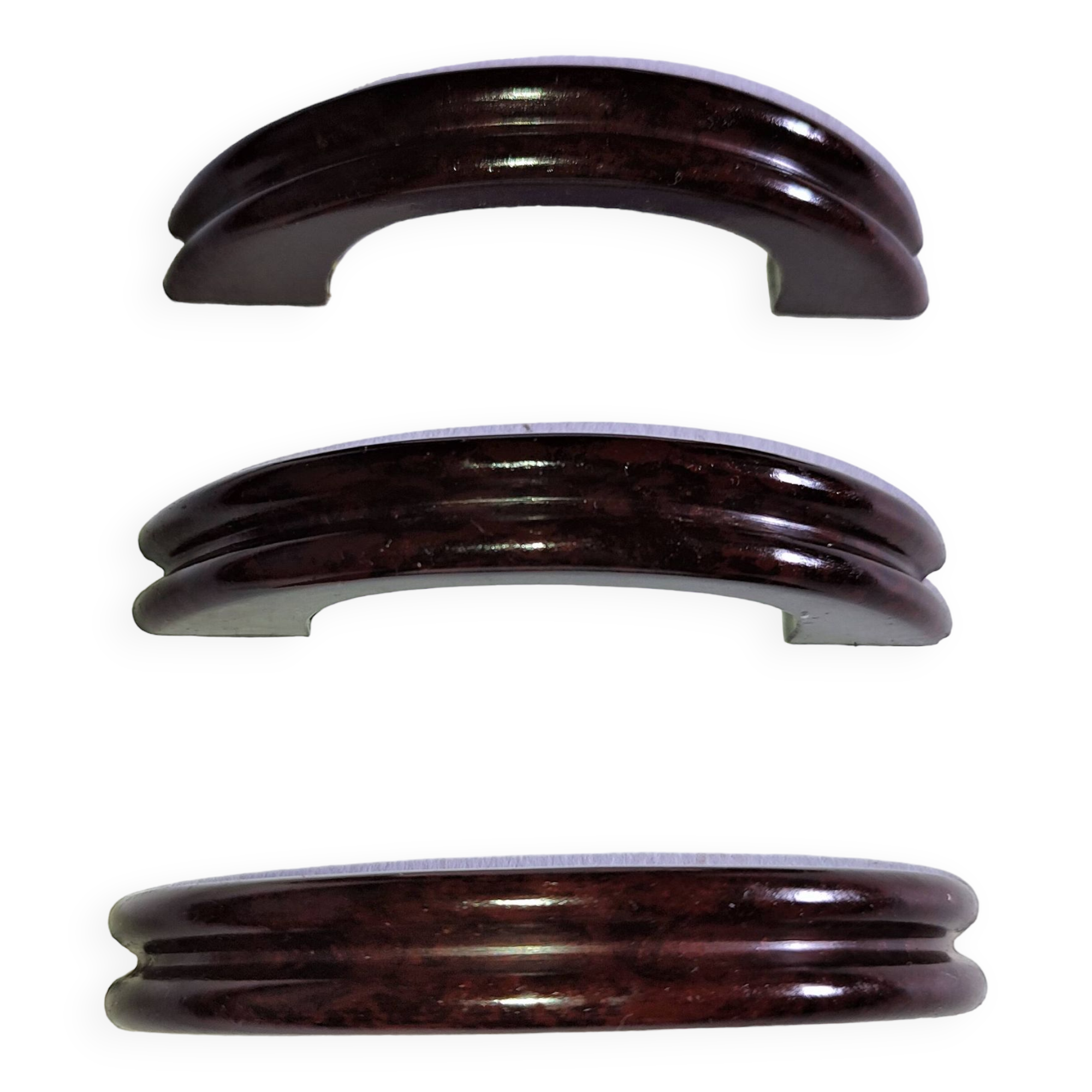 Bakelite handles 1930/40's (x3)