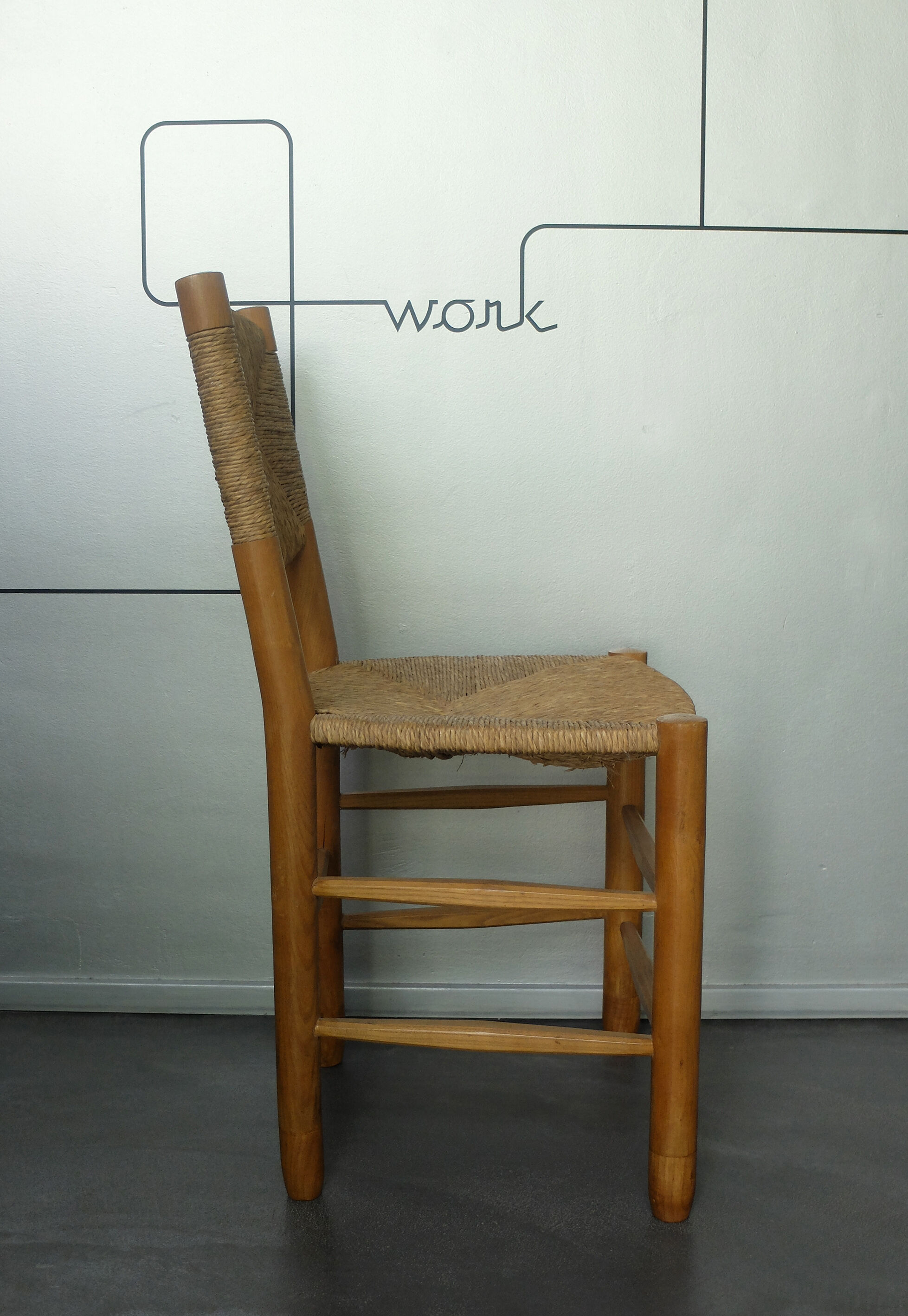 Bauche chair no.19, design Charlotte Perriand for Steph Simon, 1950