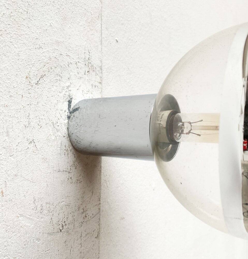 Vintage wall lamp from the German space age by Motoko Ishii for Staff, 1970s.