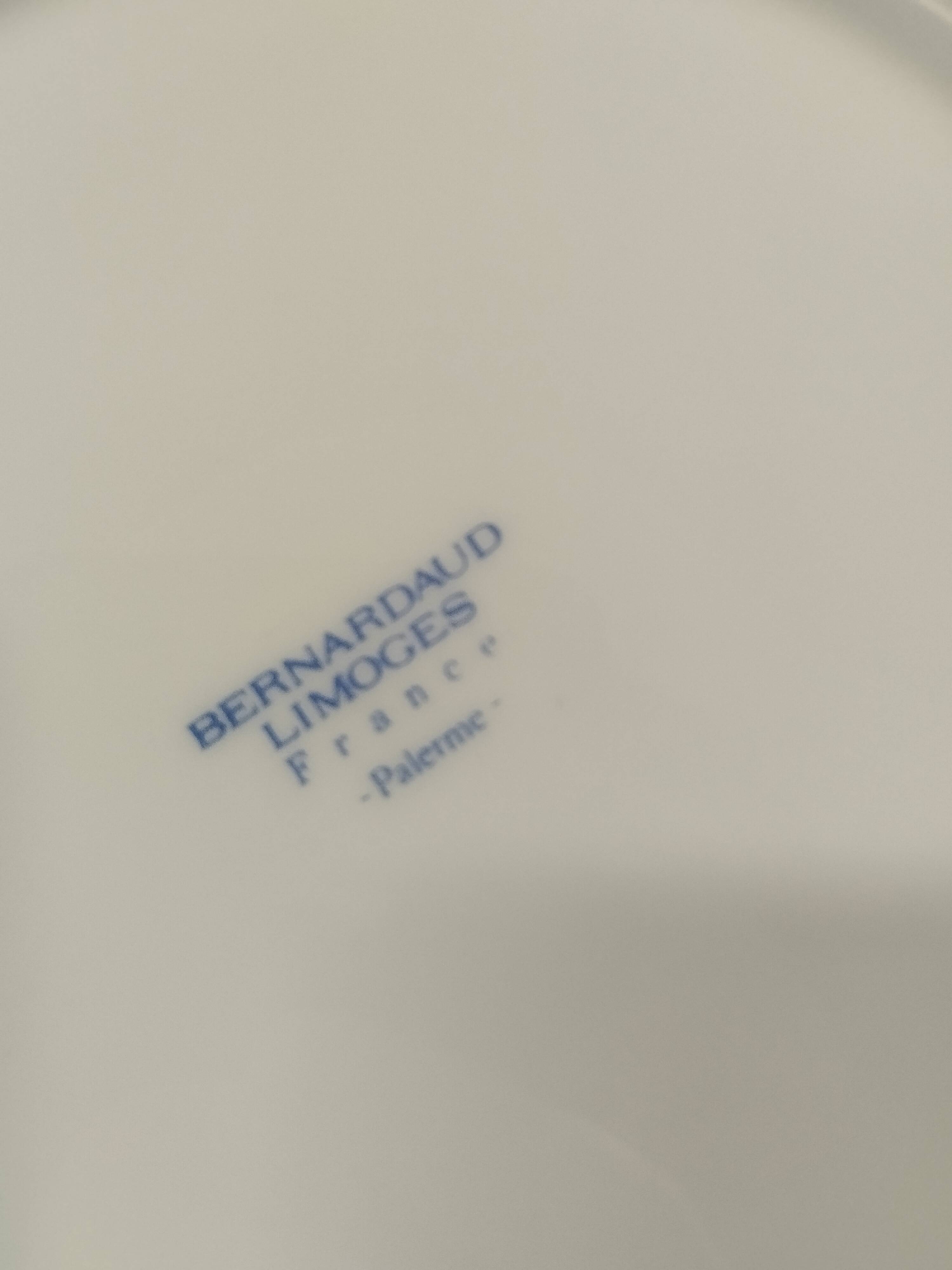 Lot of 2 Bernardaud Limoge-Palermo Plates