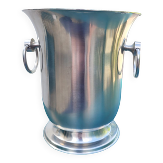 Jean Couzon stainless steel champagne bucket