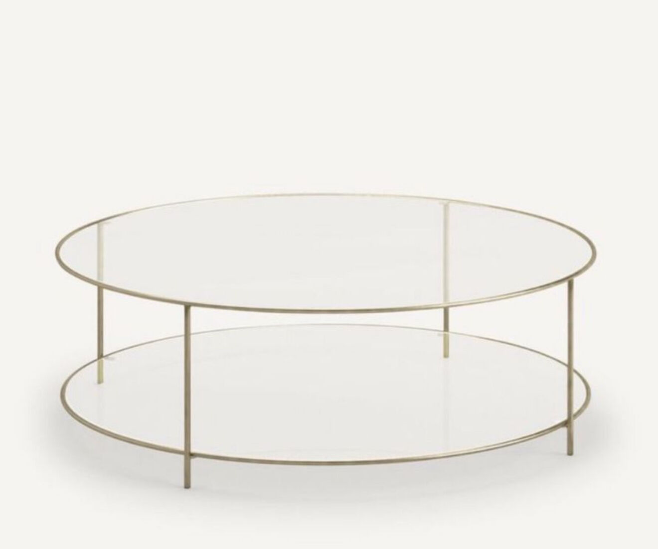 Round coffee table