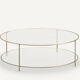 Round coffee table