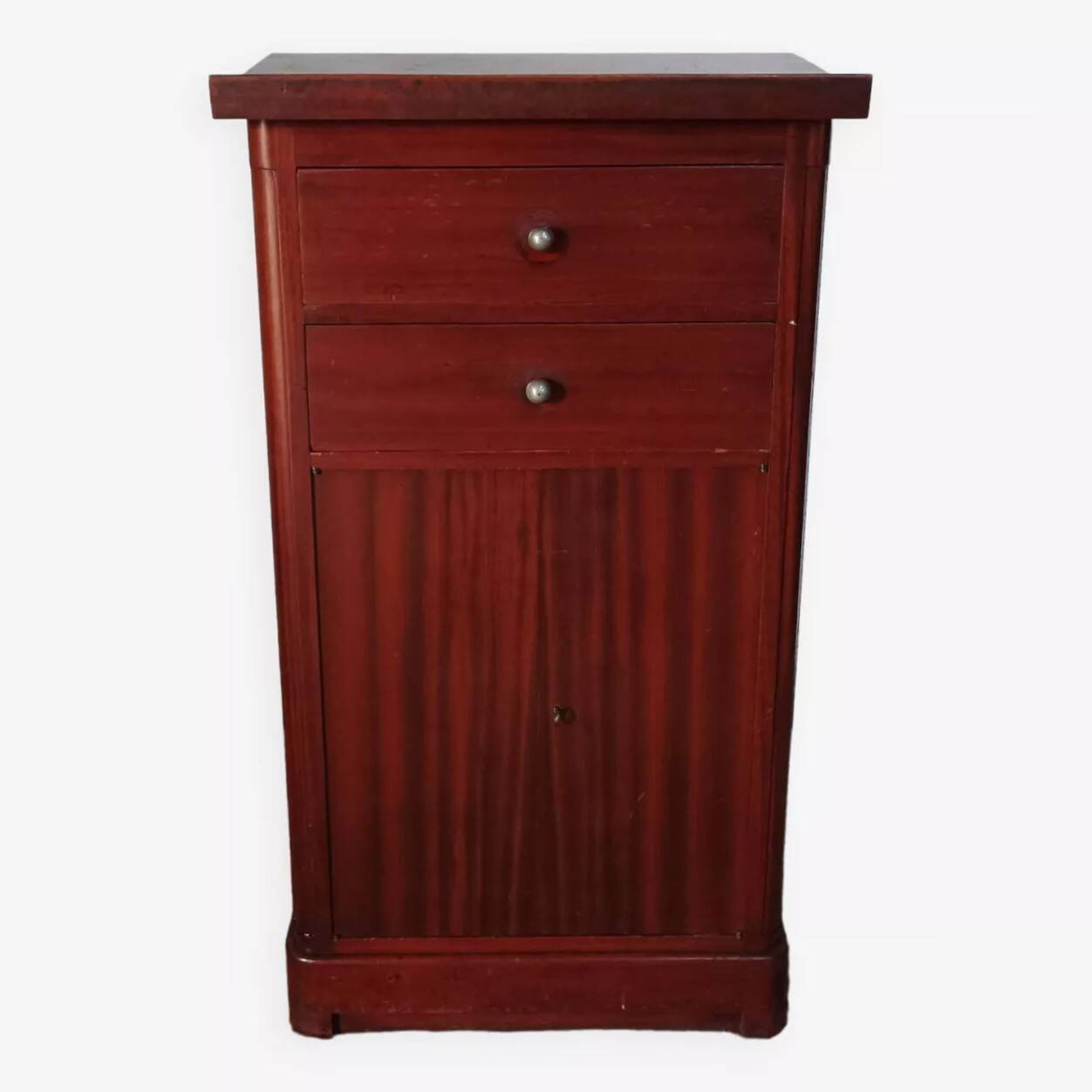 Vintage mahogany entrance writing desk
