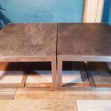 1960s slate coffee table