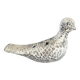 Oiseau pique-fleurs en céramique fat lava