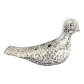 Ceramic fat lava flower-picking bird