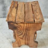Vintage stool footstool plant table side table