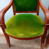 Pair of armchairs period resrauration
