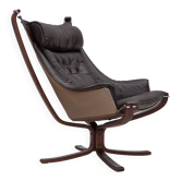 Fauteuil modèle "Falcon" design norvégien de Sigurd Ressel