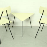 Rob Parry and Emile Truijen Bed, Chair and Nightstand for Dico series "Kamer 56", 1950s