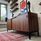 Lowboard Rosewood Chest of Drawers, Denmark 1960s/1970s, mid-c, vntg