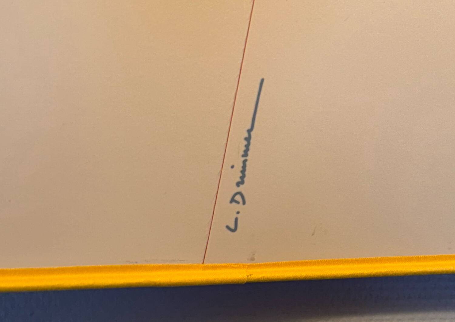 80s Drimmer lamp red ceramic and iris