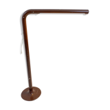 Tube brown lamppost by Anders Pehrson for Ateljé Lyktan 1970s