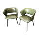 Paire de fauteuils coquille de Michel Ducaroy, édition SNA Roset