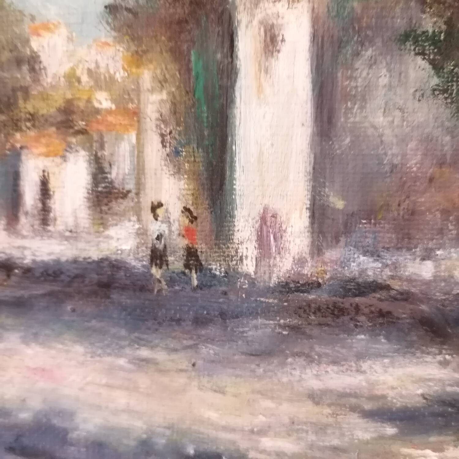 Oil painting on canvas Raphael Dubois