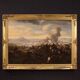 Great 18th-century Italian painting, battle between Christians and Ottomans