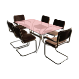 Ensemble table et chaise Cesca de Marcel Breuer