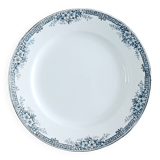 Mounted plate, Saint-Amand ironstone compote dish, Lucy