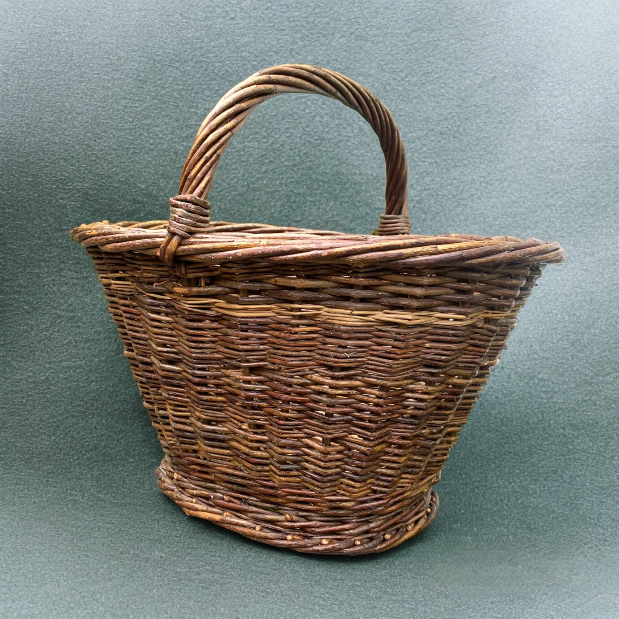 Vintage wicker basket