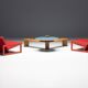 Memphis Geometric Coffee Table, Italy, 1980s