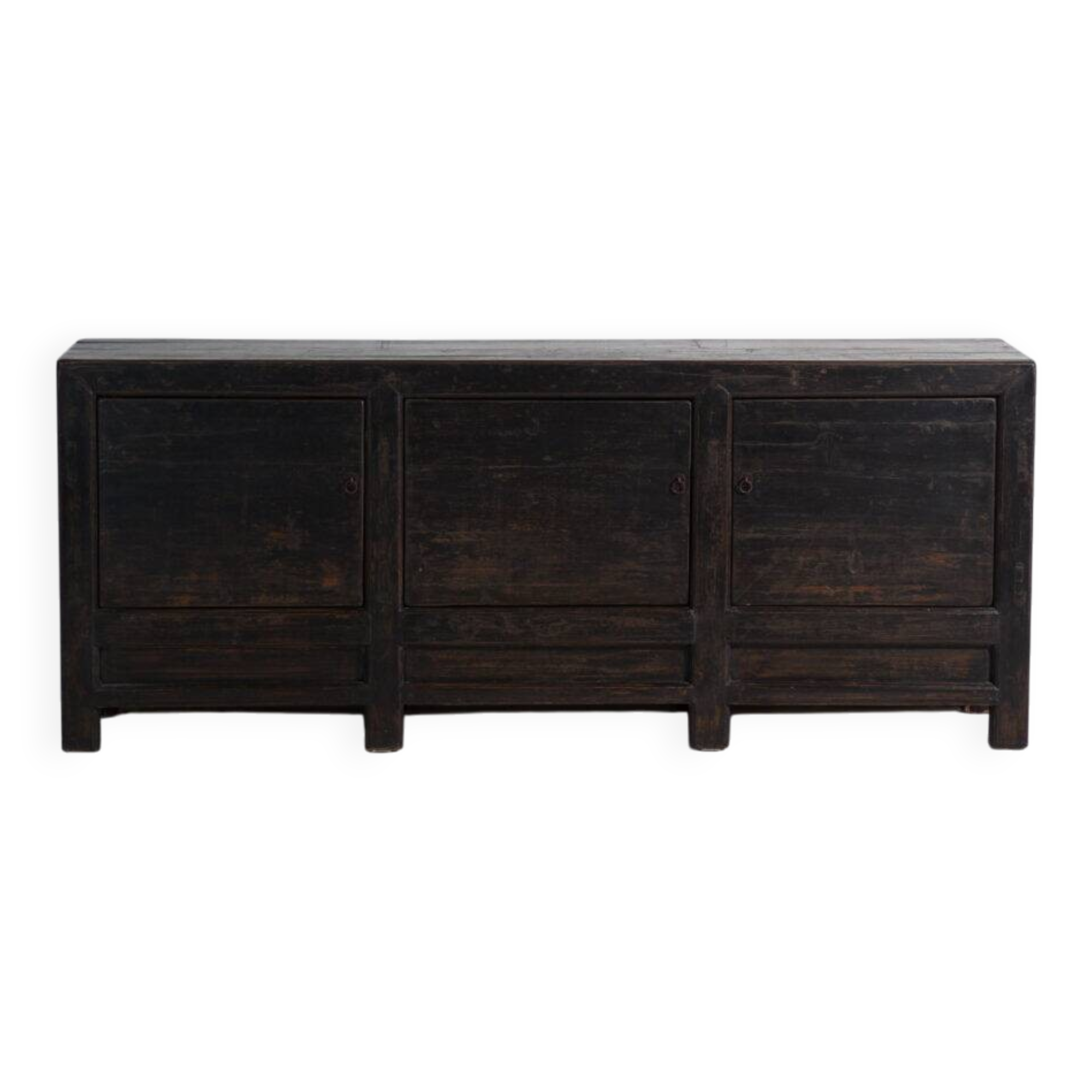 Antique buffet painted in elm wood – China, circa 1930
