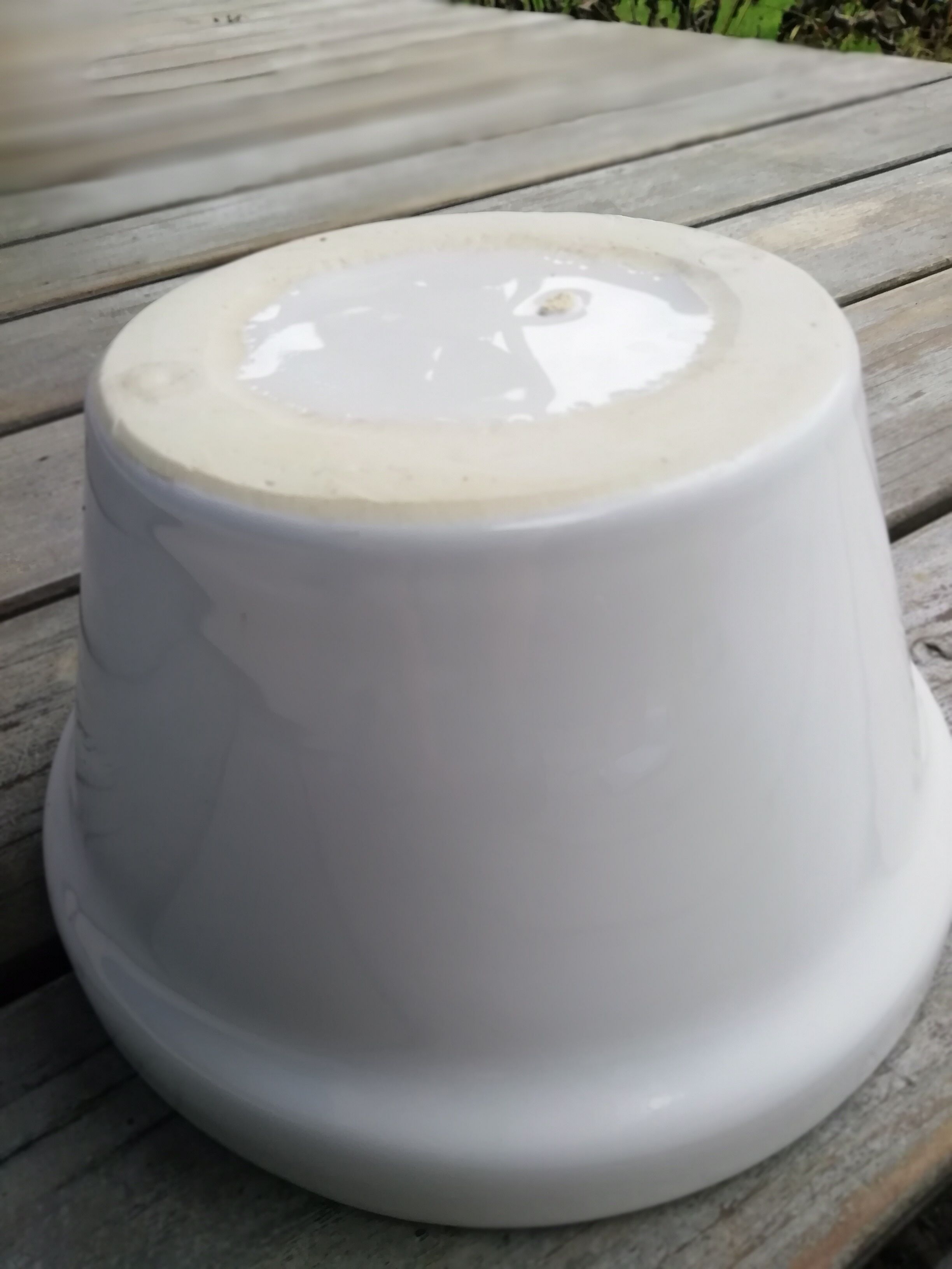 Saladier porcelaine blanche