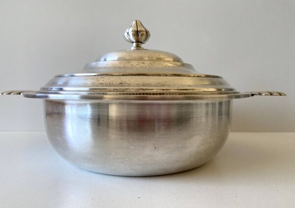 Soupière, légumier style Louis XVI époque 1900, Maitre Orfèvre Morin Georges