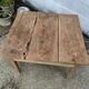 Table de ferme basse