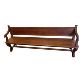 Antique oak castle bench – Rustic Style / 19th Century