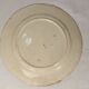 Set of two antique dessert plates in slip