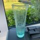 Vase signé de la verrerie de Biot couleur Vert d’Eau