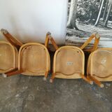 Set de 4 chaises bistrot Thonet