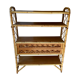 Rattan shelf