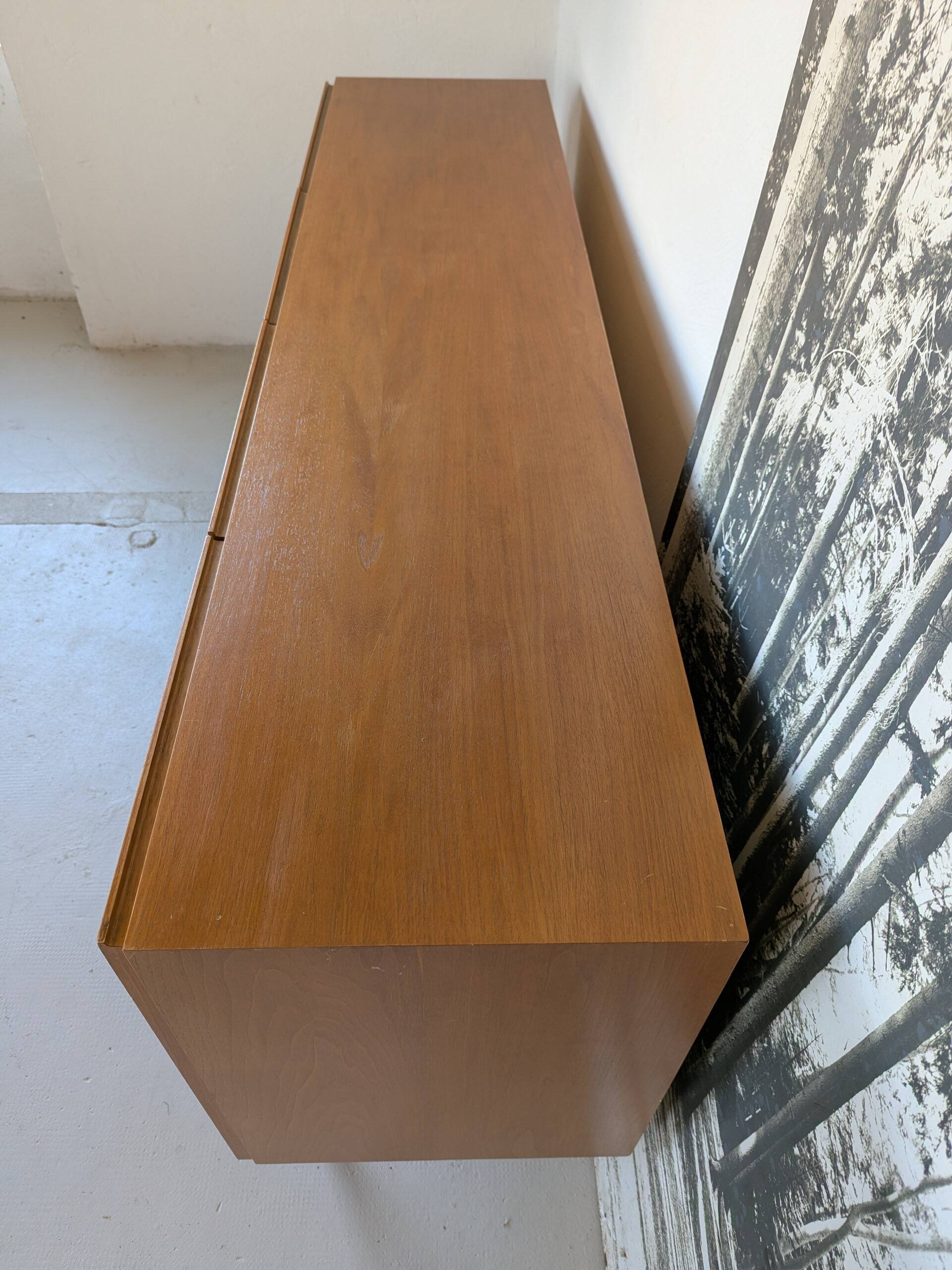 Enfilade noyer, style scandinave, années 70