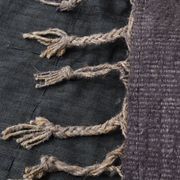 2x8 Grey Turkish Kilim Rug For Hallway, 56x244 Cm