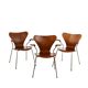 1950s Arne Jacobsen Armchair Teak, by Fritz Hansen