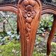 Large antique footrest in the Louis XV style.