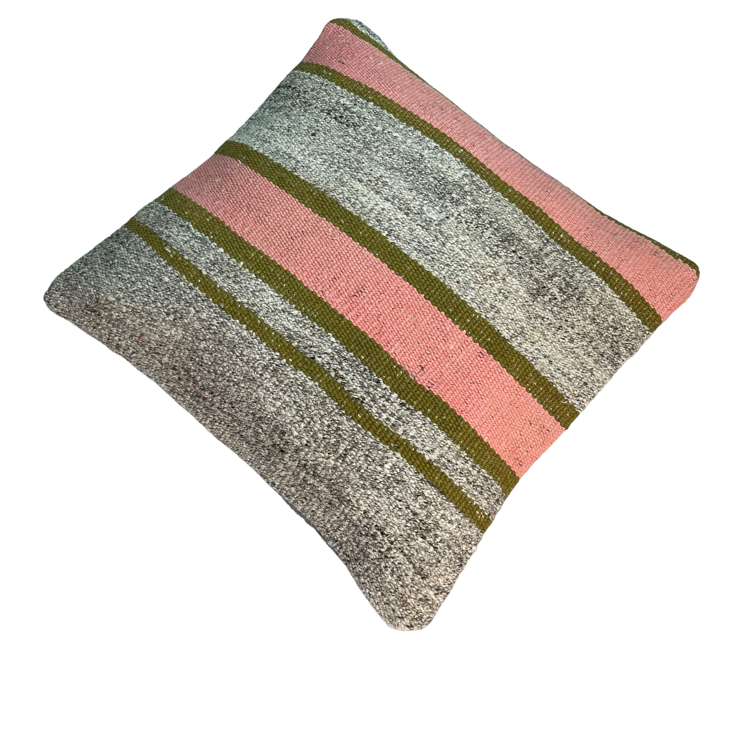 Vintage kilim cushion cover , 40 x 40 cm
