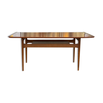 Table basse en teck des années 70